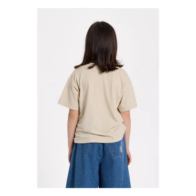 T-shirt Luna Coton Bio | Beige