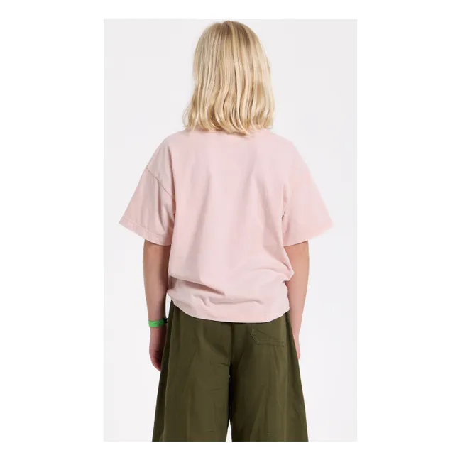 T-shirt Luna Coton Bio | Rose poudré