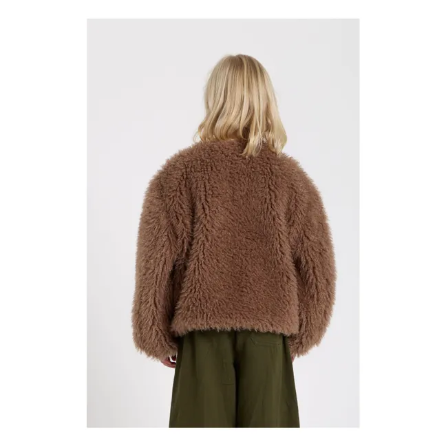 Chaqueta de piel Lucky | Topo