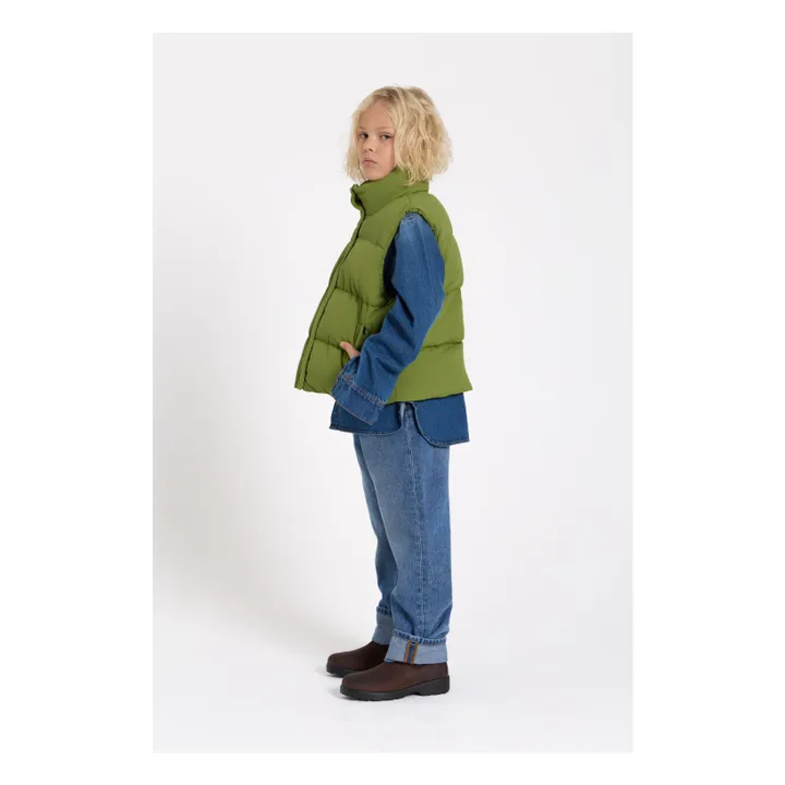 Doudoune Sans Manches Temper Fibres Recyclées | Vert- Image produit n°6