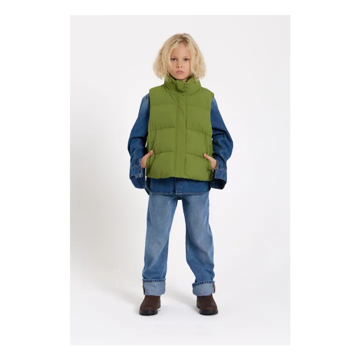 Doudoune Sans Manches Temper Fibres Recyclées | Vert- Image produit n°5