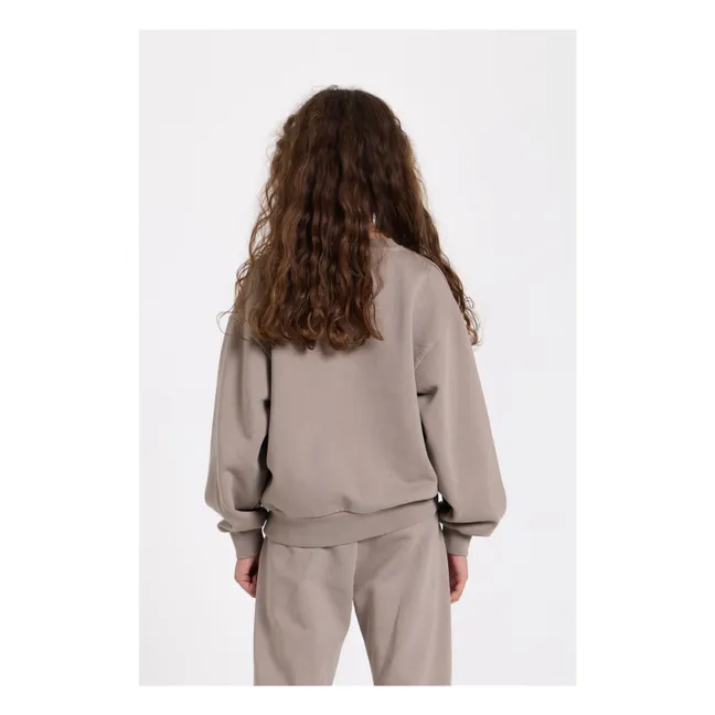 Sweat Maia Coton Bio | Gris taupe