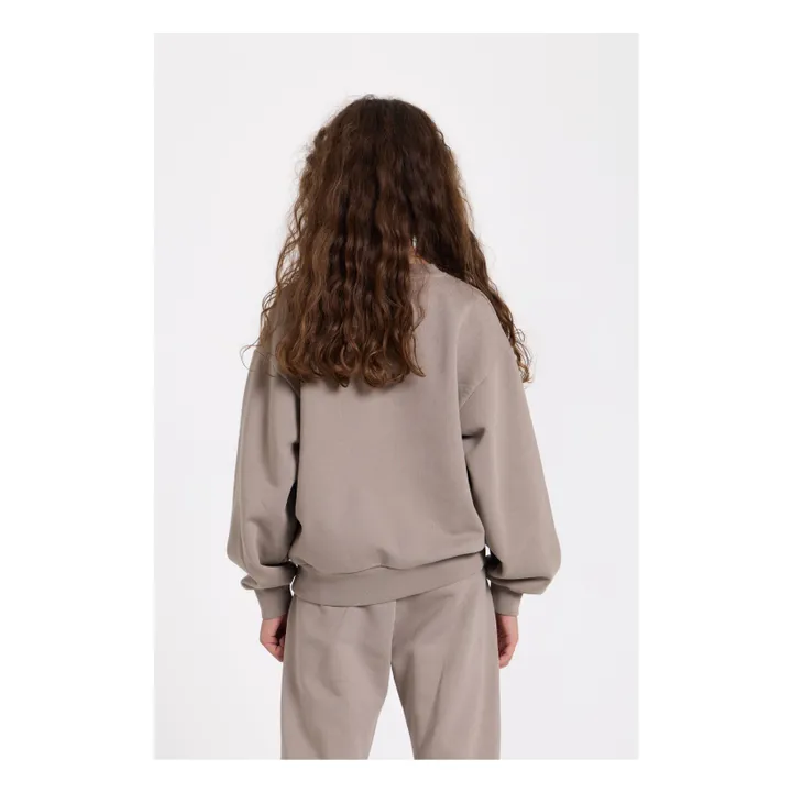 Sweat Maia Coton Bio | Gris taupe- Image produit n°5