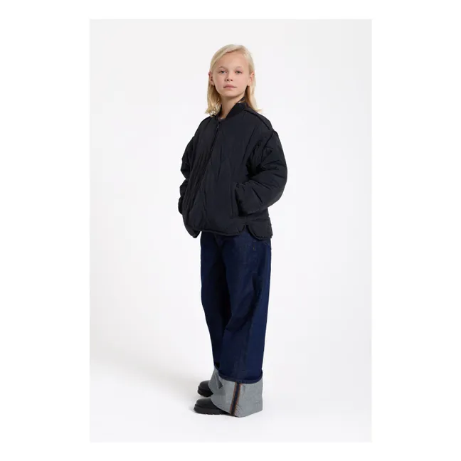 Bomber Matelassé Braidy | Noir