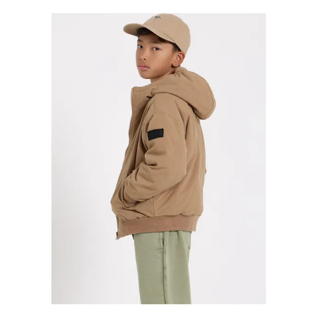 Chaqueta con capucha Chelsea | Camel