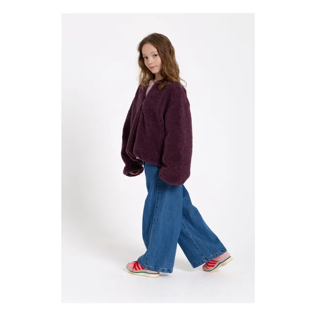 Chance Sherpa Jacket | Purple