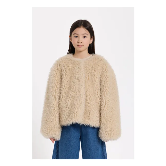 Giacca di pelliccia Lucky | Beige