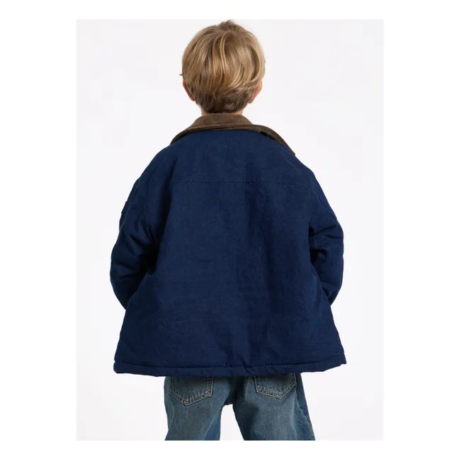 Clark Denim-Jacke | Denim Brut