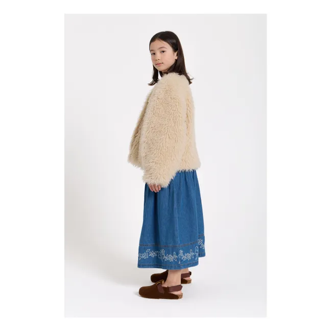 Giacca di pelliccia Lucky | Beige