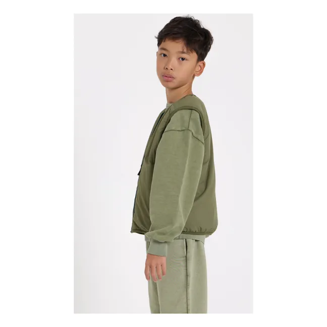 Chaqueta sin mangas Peasy Sherpa | Verde