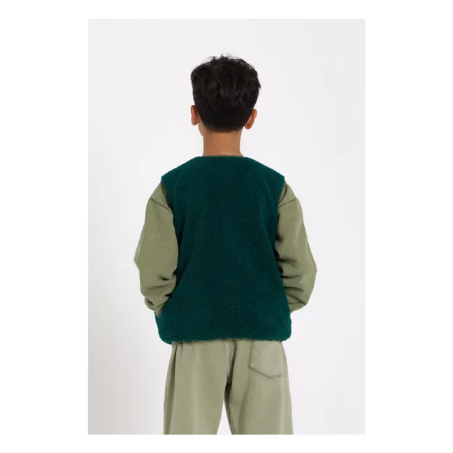 Chaqueta sin mangas Peasy Sherpa | Verde