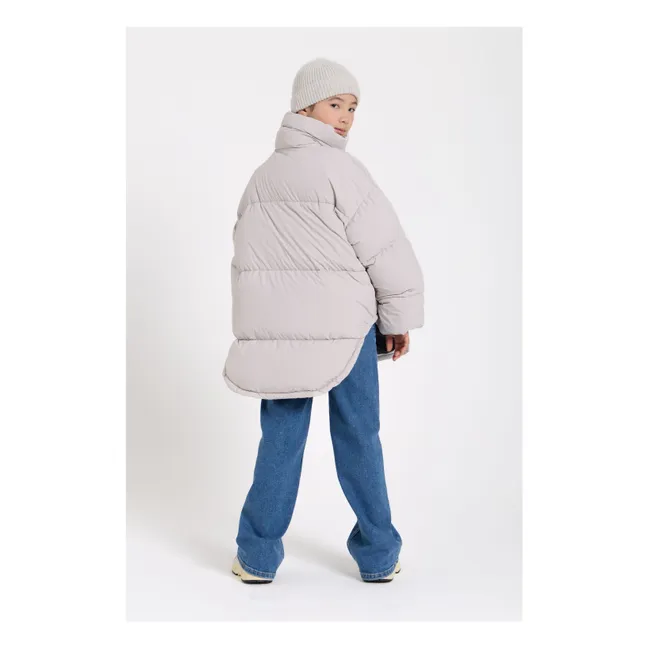 Doudoune Snowbag Duvet Véritable | Gris perle