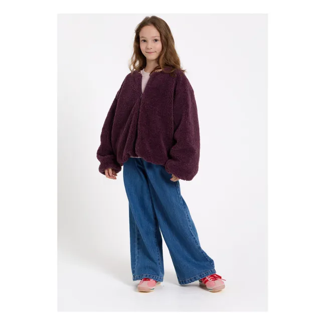 Giacca Chance Sherpa | Viola