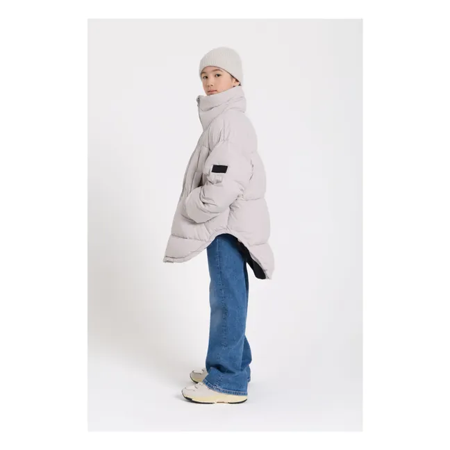 Snowbag Down Jacket | Pearl grey