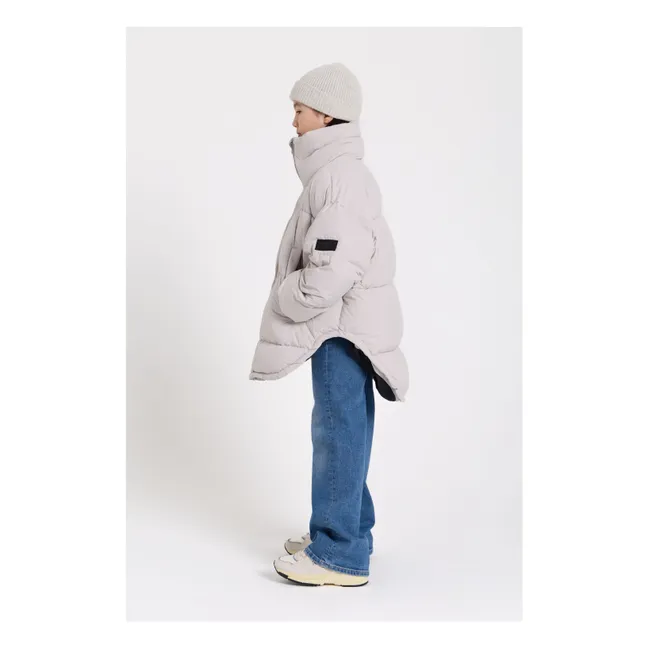 Snowbag Down Jacket | Pearl grey