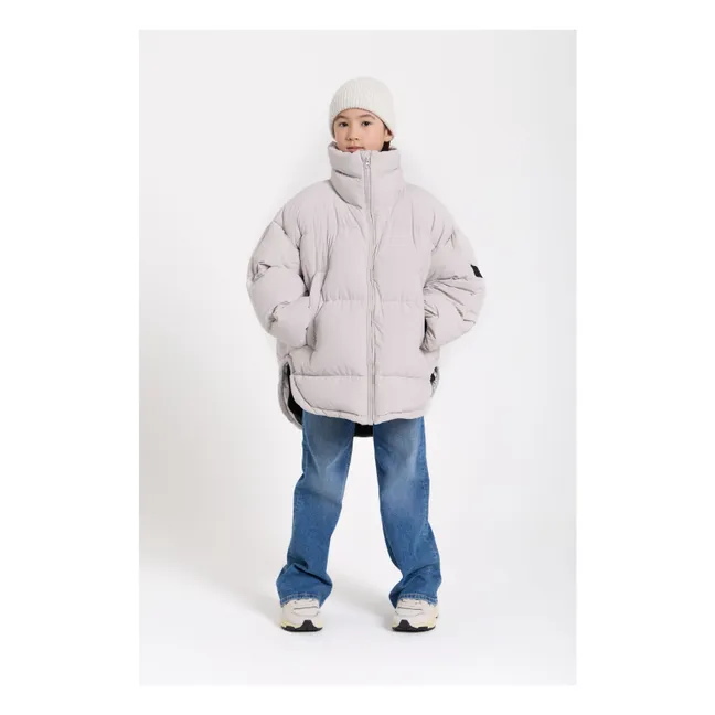 Doudoune Snowbag Duvet Véritable | Gris perle