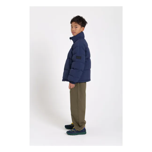 Snowsharp Genuine Down Jacket | Navy blue