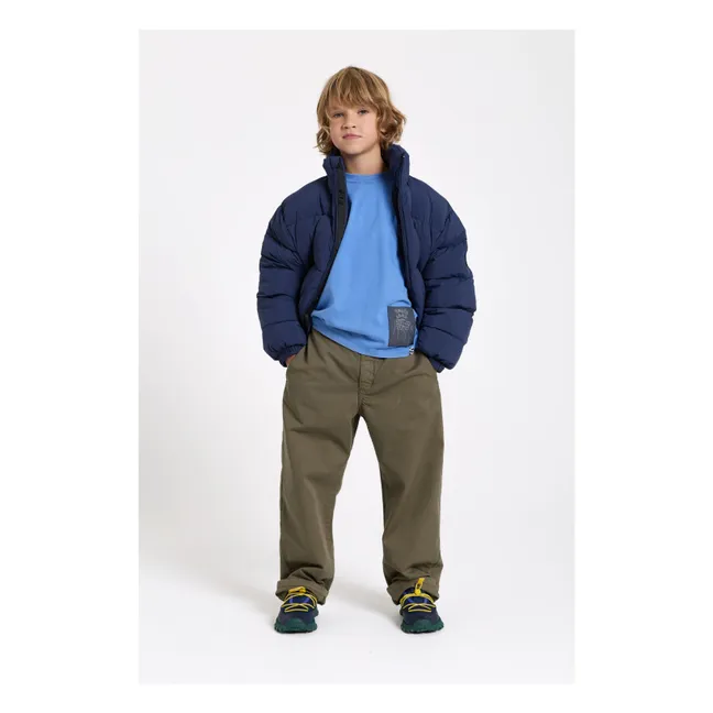 Snowsharp Genuine Down Jacket | Navy blue