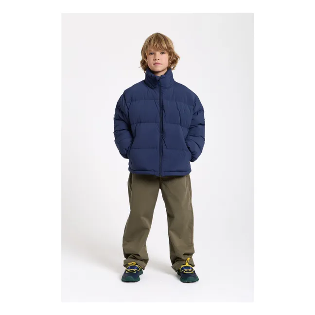 Snowsharp Genuine Down Jacket | Navy blue