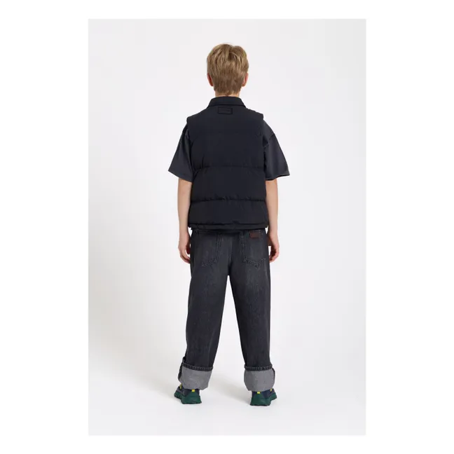 Doudoune Sans Manches Snowshirt Duvet Véritable | Noir