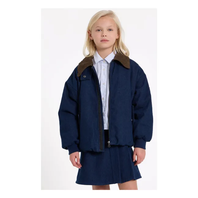 Denim Aria Fliegerjacke | Denim Brut