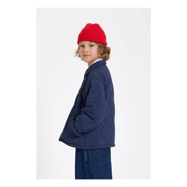 Sonny Quilted Jacket | Navy blue