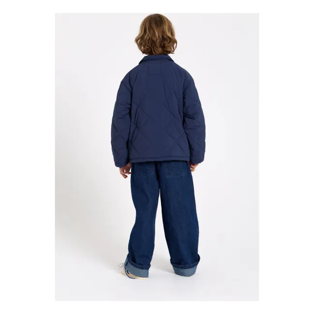Sonny Quilted Jacket | Navy blue