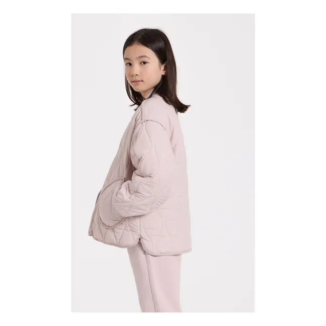 Bomberjacke gesteppt Wooly | Blassrosa
