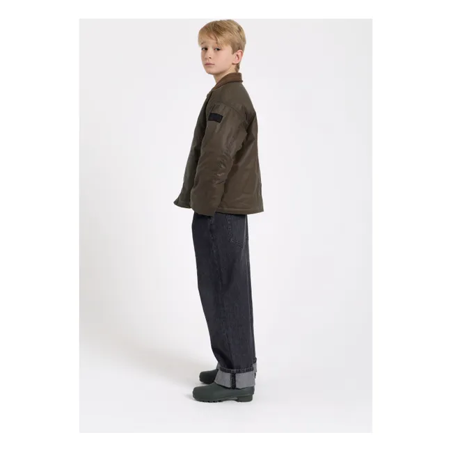 Clark Oiled Canvas Jacket | Khaki