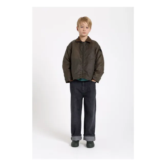 Veste Toile Huilée Clark | Vert kaki