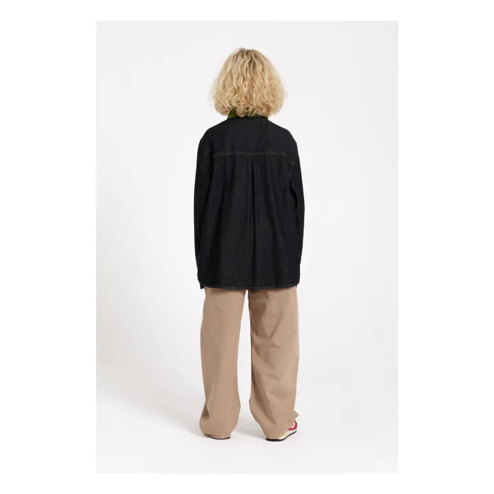 Chemise Denim Enara | Noir- Image produit n°9