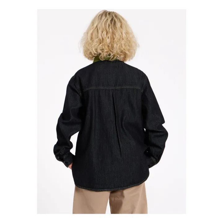 Chemise Denim Enara | Noir- Image produit n°4