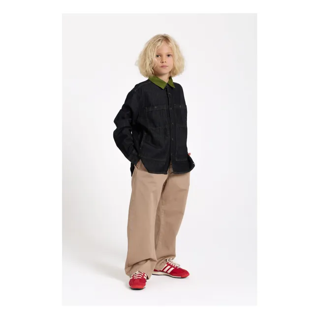 Chemise Denim Enara | Noir