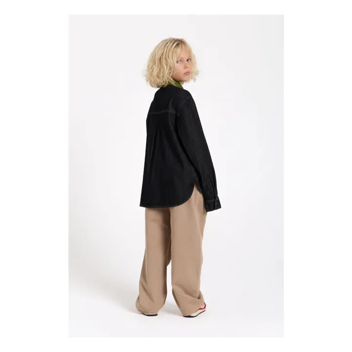 Chemise Denim Enara | Noir- Image produit n°7