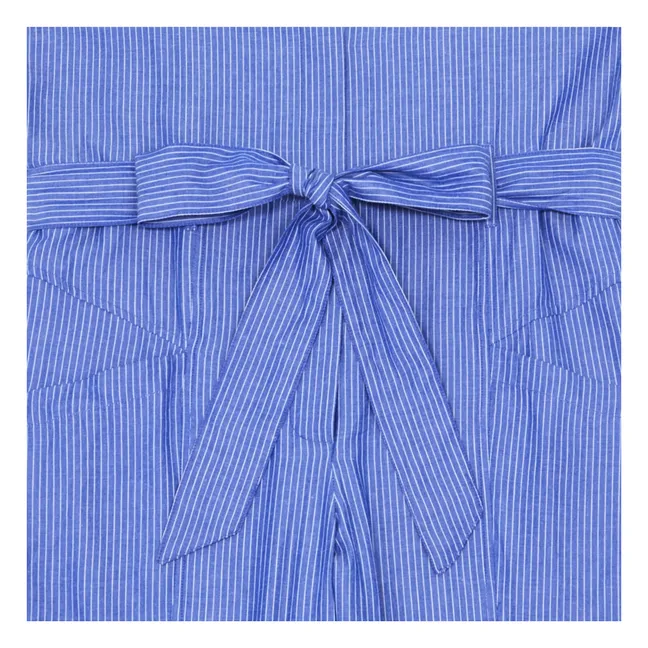 Dorota Stripes jumpsuit | Blue