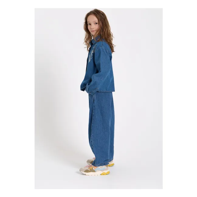 Jean Balloon Gianna | Bleu jean