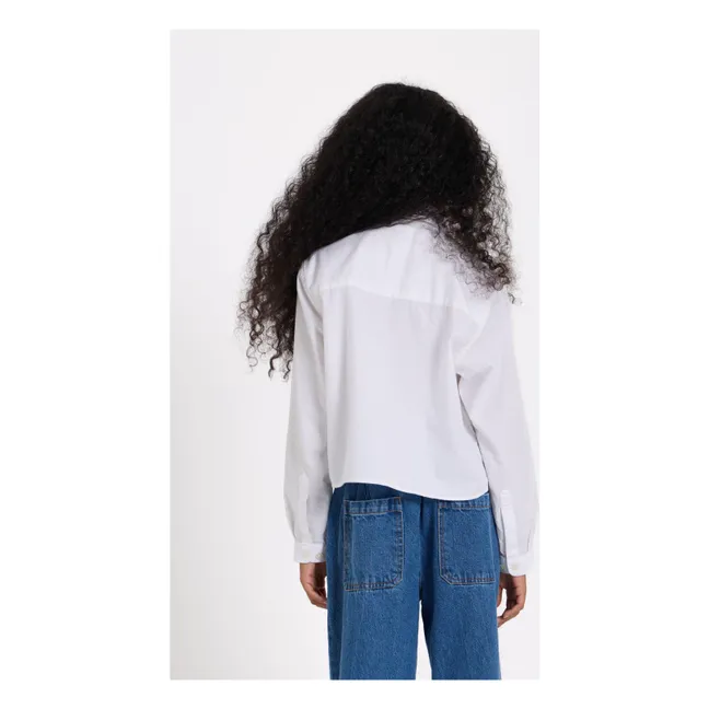 Chemise Courte Clara | Blanc