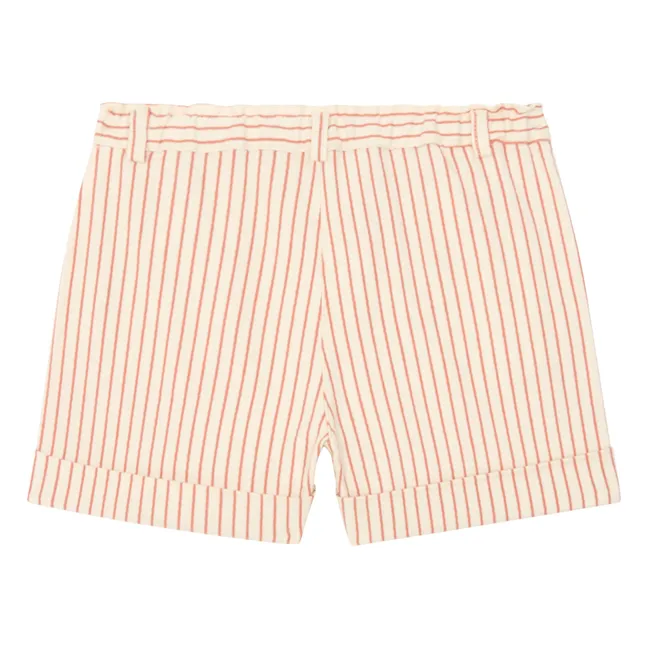 Striped shorts | Pink