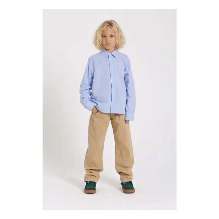 Chemise Zayn Rayée | Bleu Clair- Image produit n°5