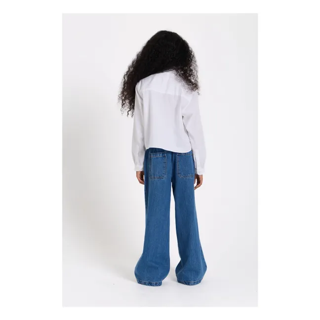 Clara Short Shirt | White