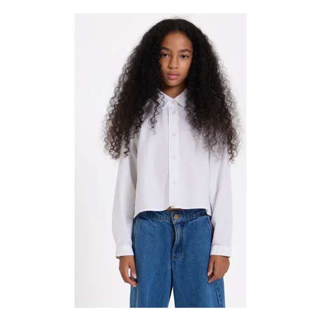 Camicia corta Clara | Bianco