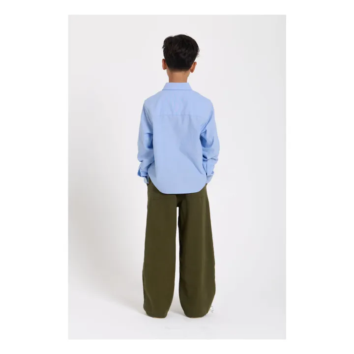 Chemise Zayn Oxford | Bleu ciel- Image produit n°7