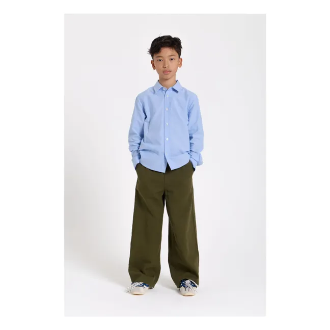 Zak Oxford shirt | Light blue