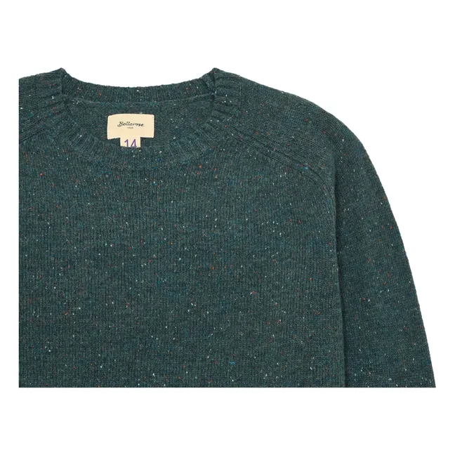 Jersey de lana merina Gatu | Verde Oscuro