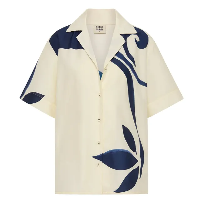 Camisa de seda Margot | Crudo