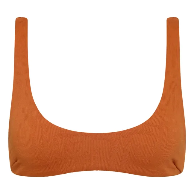 Haut de Maillot Flo | Terracotta