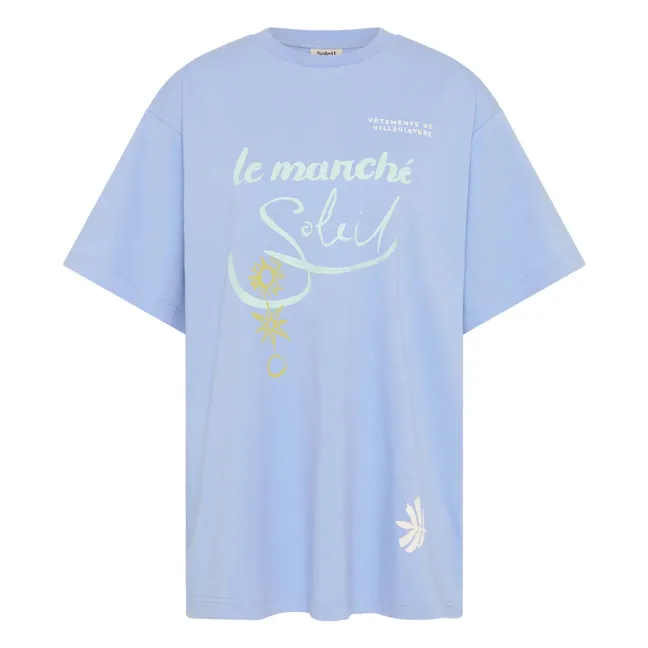 T-Shirt Le Marché | Bleu