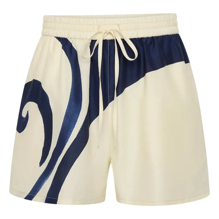 Short Dakota Soie | Ecru- Image produit n°0