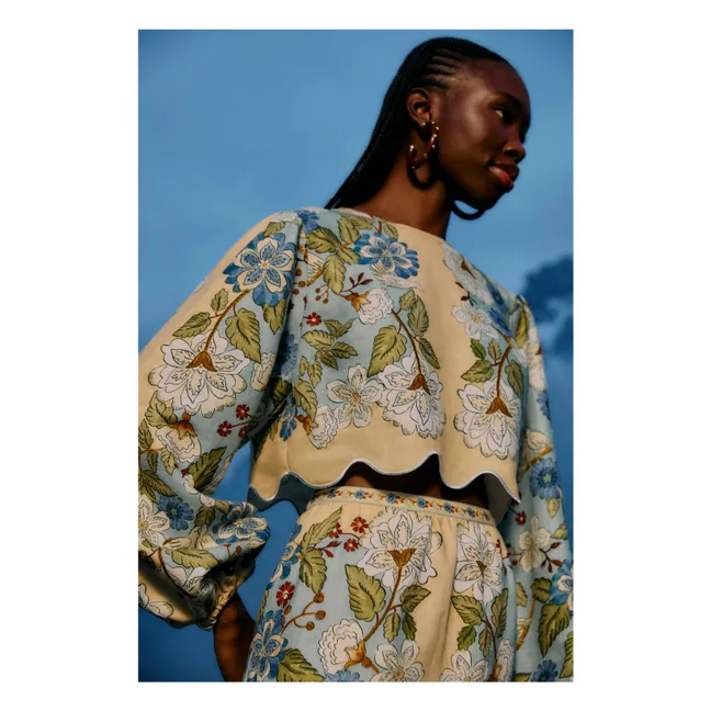 Blouse Garden Lin | Sable