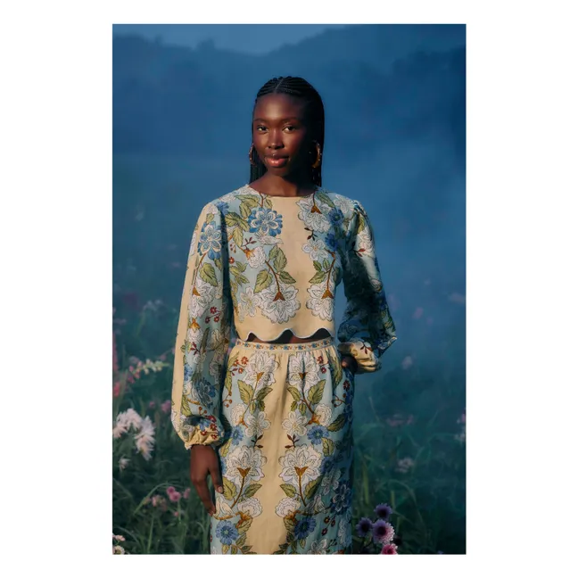 Bluse Garden Lin | Sandfarben